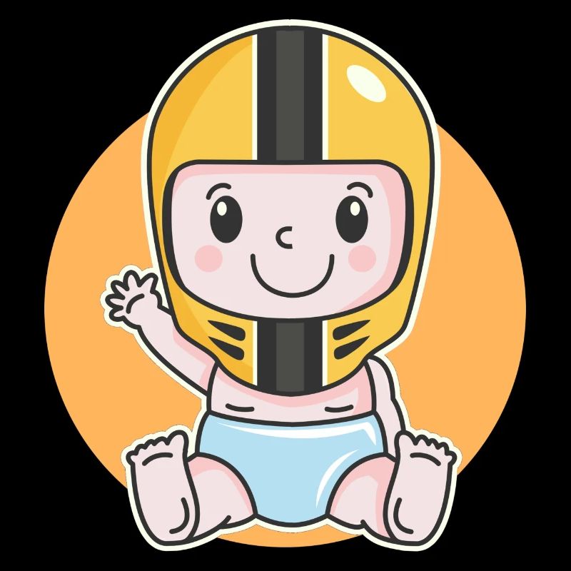 Moto bébé biker baby naissance grossesse