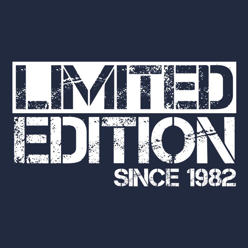 Édition limitée 1982 Anniversaire Année de naissance