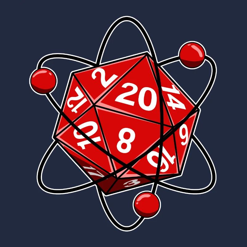 Nerd de la physique électronique du cube D20