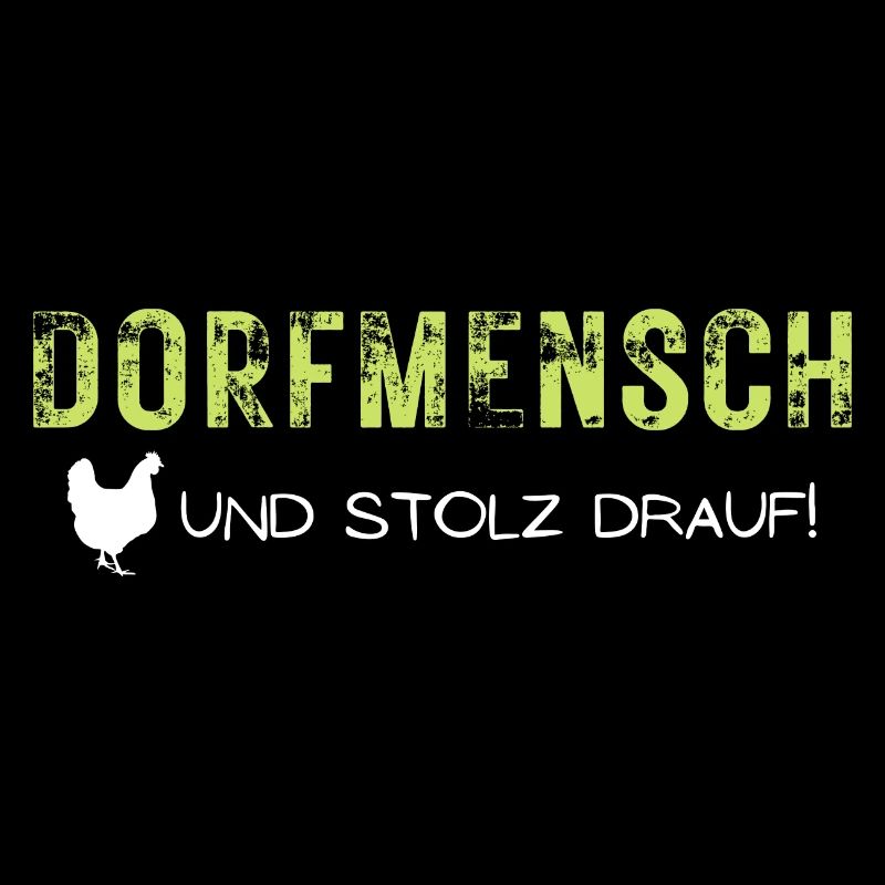 dorf mensch kind stolz drauf spruch geschenk idee
