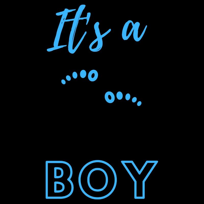 Annonce de bébé - Garçon - Grossesse