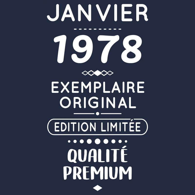 Anniversaire 45 ans - Janvier 1978 Original