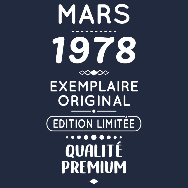 Anniversaire 45 ans - Mars 1978 Original