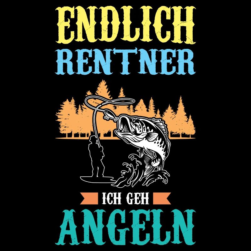 Angler Opa Großvater Geschenk