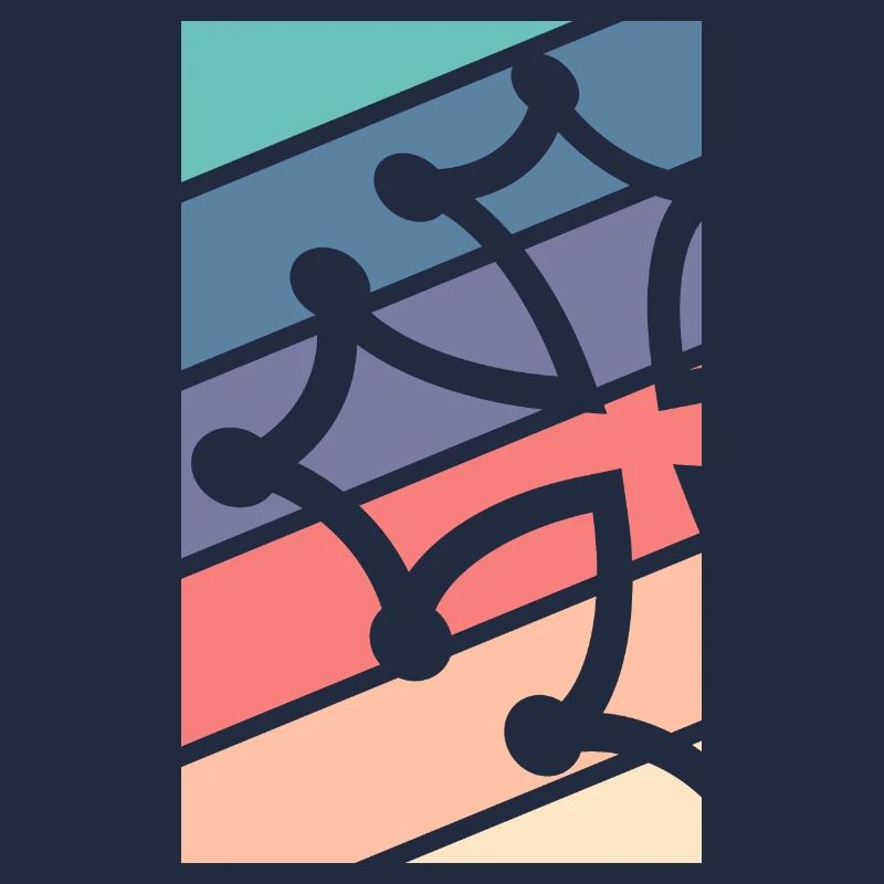 Croix Occitane Couleurs, Fibonacci.