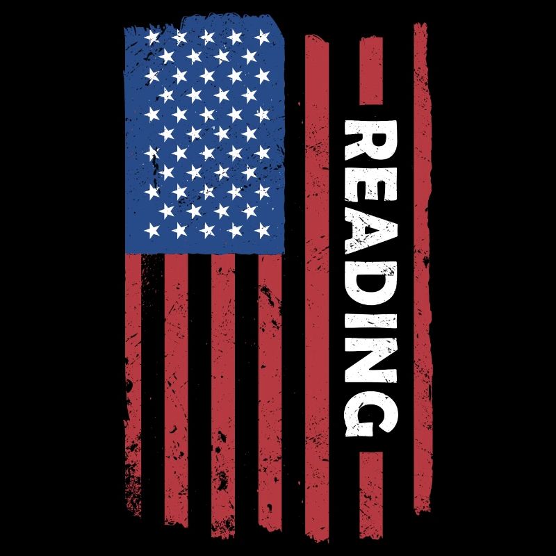 Reader Us Flag Reading
