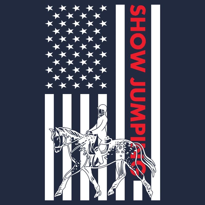 Jumper Drapeau Us Saut d’obstacles