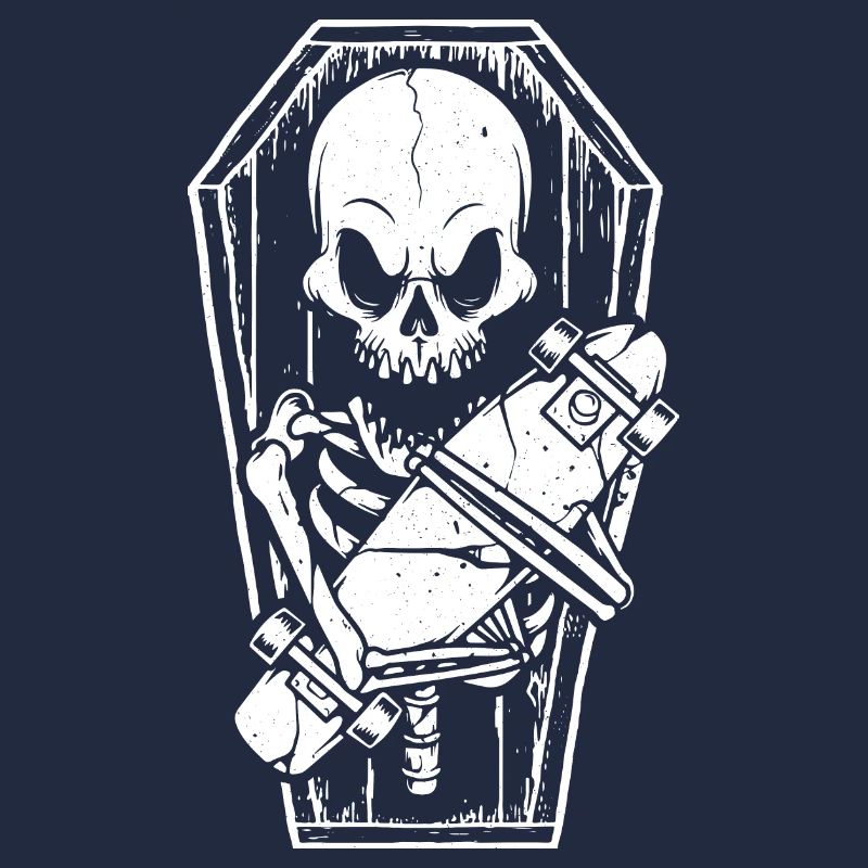 Skateboard Skull - Skate