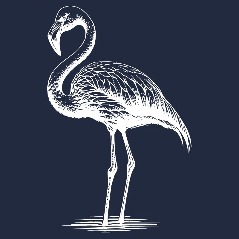 Knuffiger Flamingo