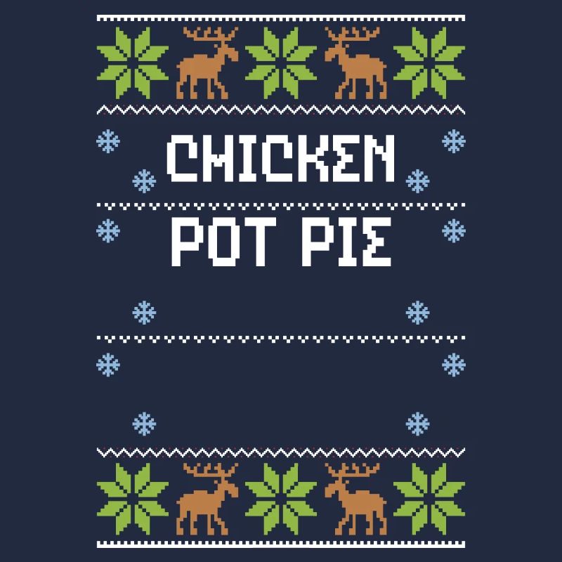 Chicken Pot Pie - Noël moche