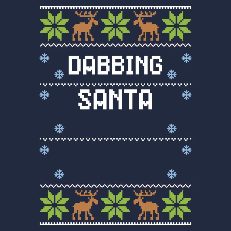 Dabbing Santa - Noël moche