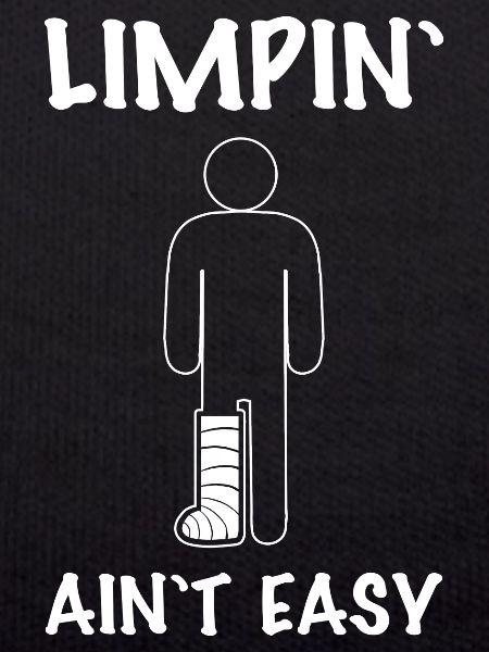 Broken leg