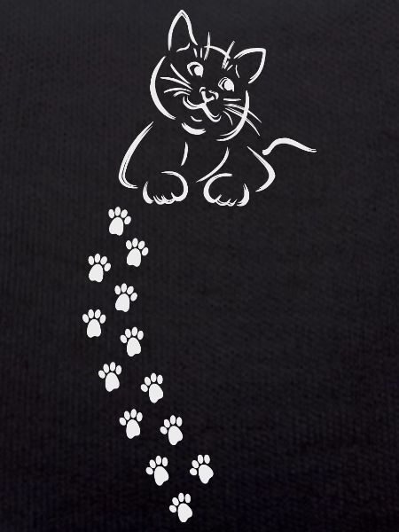 chat chat chat chat patte empreinte