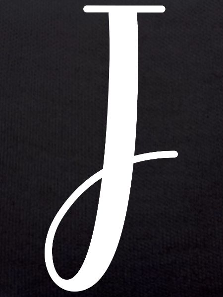 Calligraphy, initial J