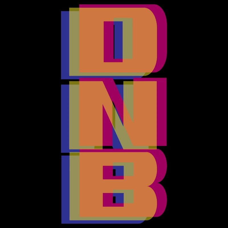 DNB Vert Original Junglist Drum n Bass Sienna