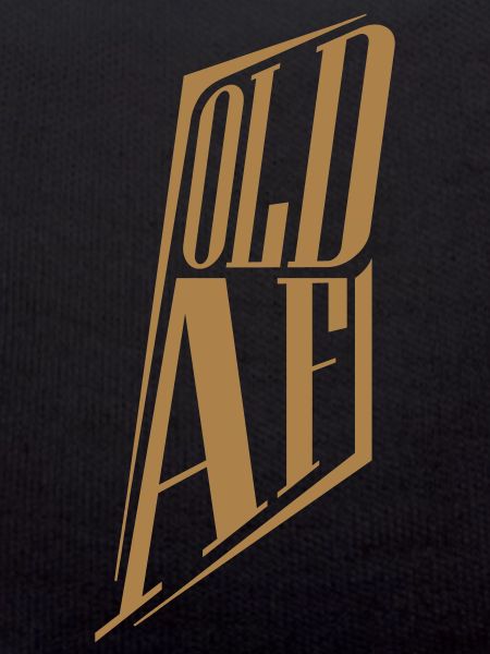 old AF Text Logo