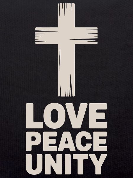 Love Peace Unity Christian Cross