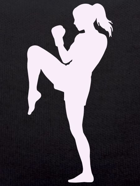 Woman Martial Arts Dynamic Kick