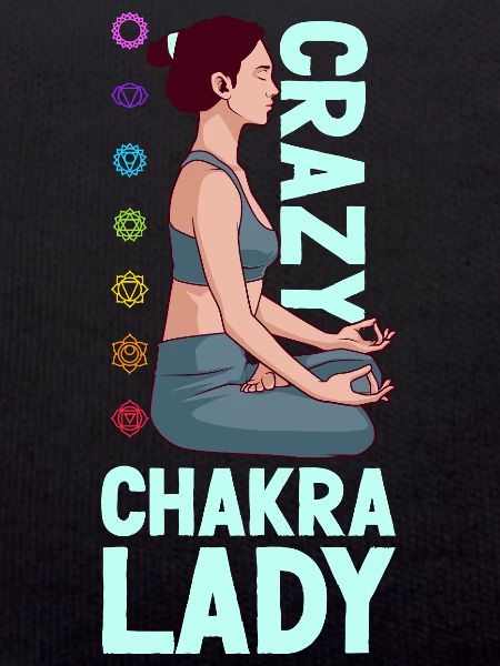 Verrückte Chakra-Lady