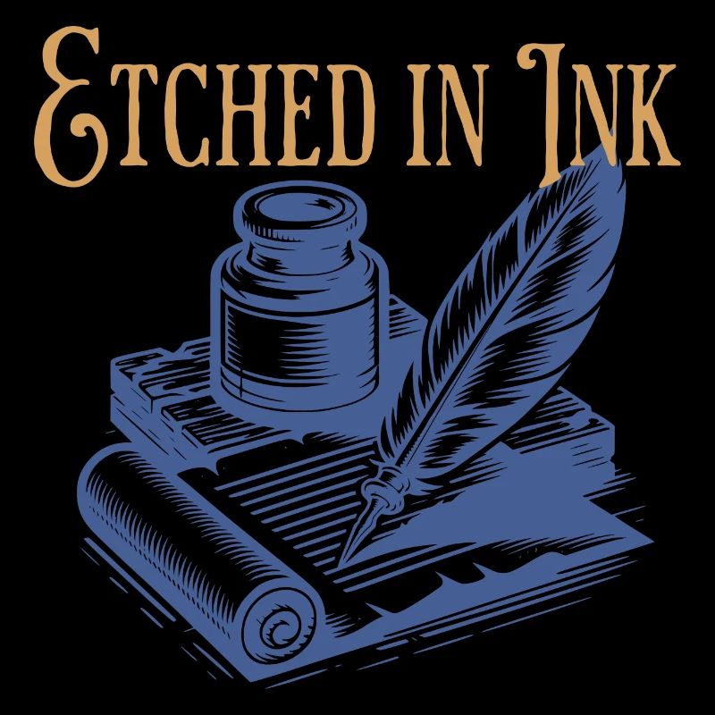 Dark Academia Etched In Ink