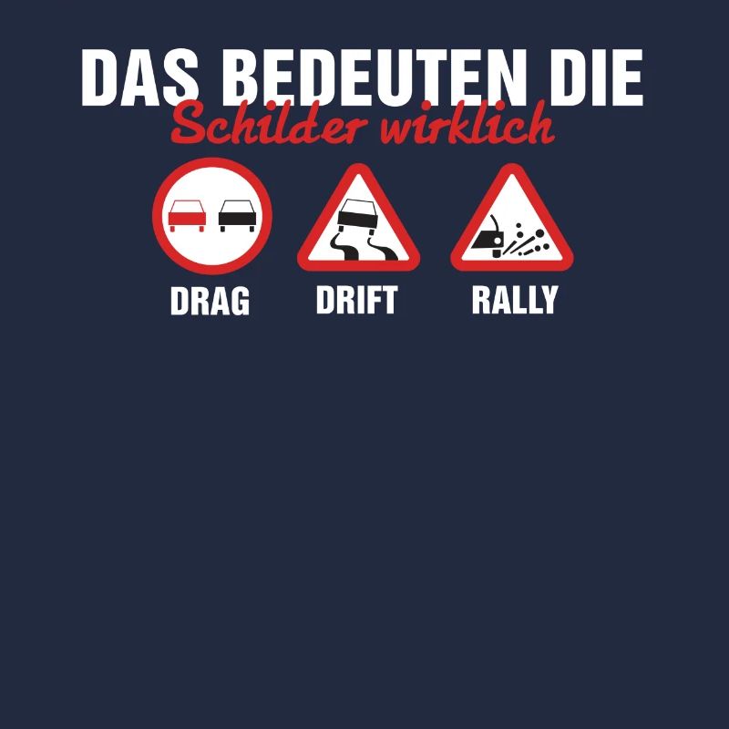 Das bedeuten Schilder wirklich drag drift rally