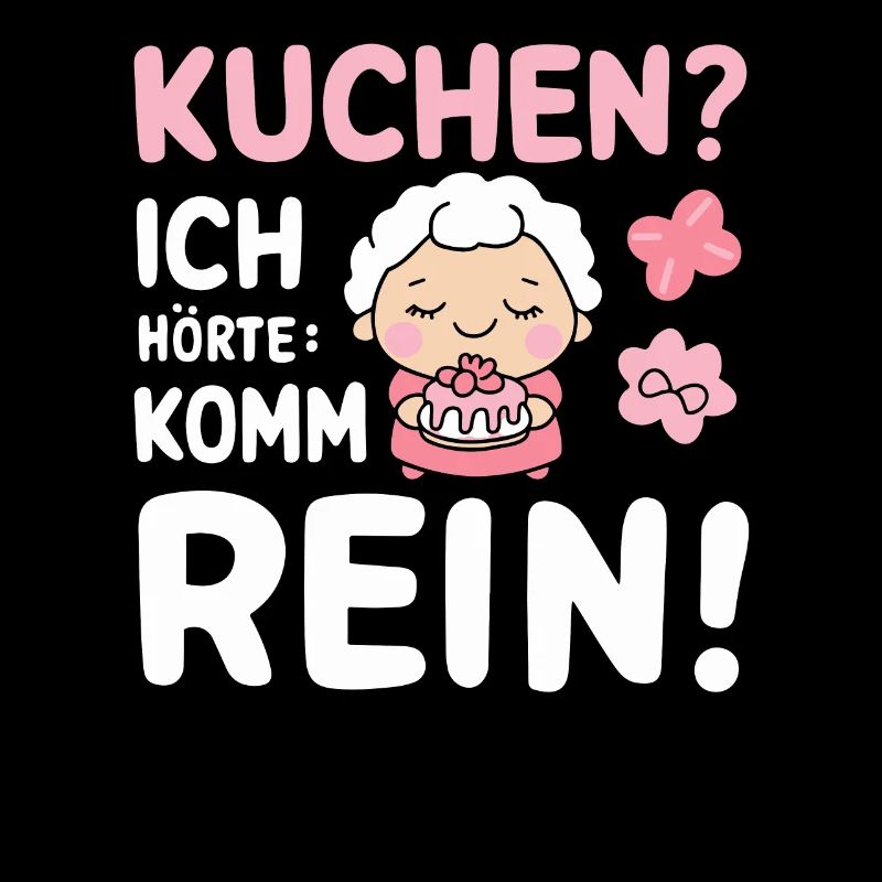 Kuchen-Oma Lustig Einladung Geburtstag Idee