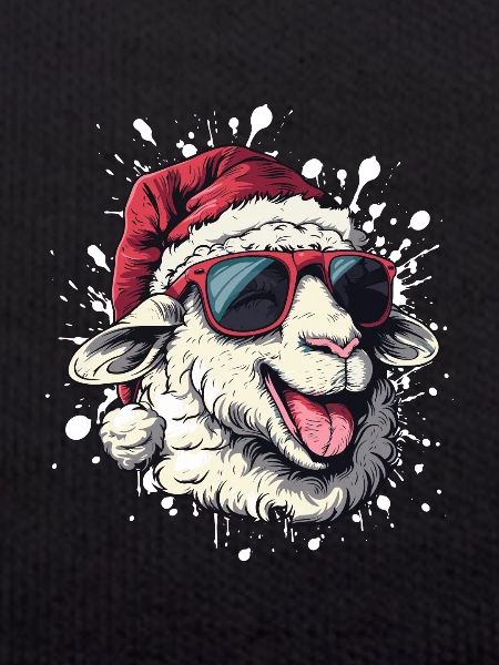 Sheep Christmas Funny