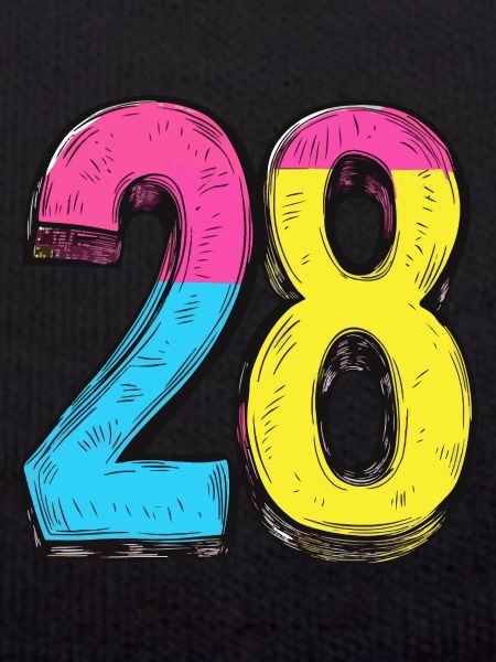 28 Zahl Comic