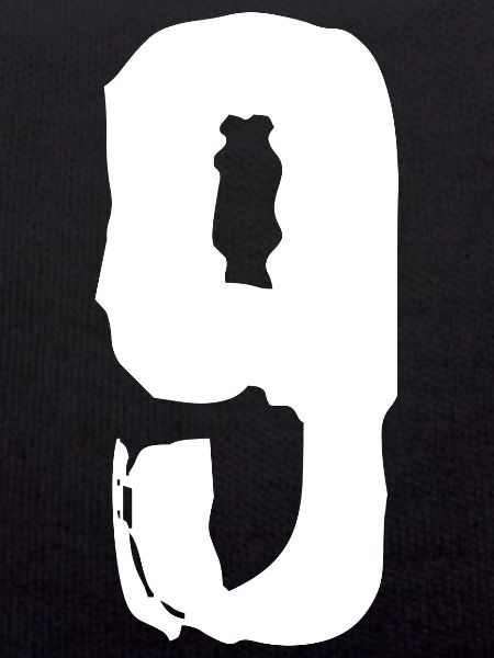 9 Zahl Trikot