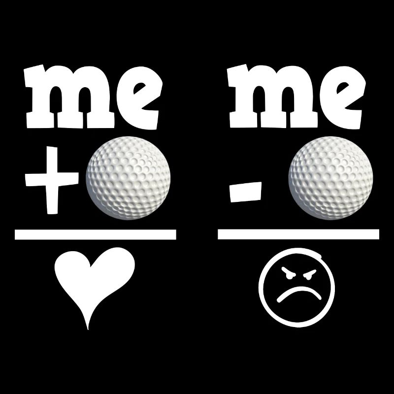 Golfball Mathematik Lehrer Rechnung Geschenkidee