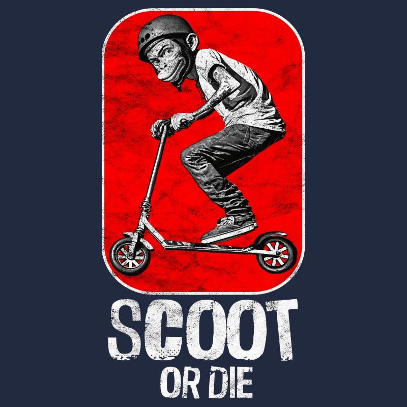 Stunt Scooter Monkey Does Tricks