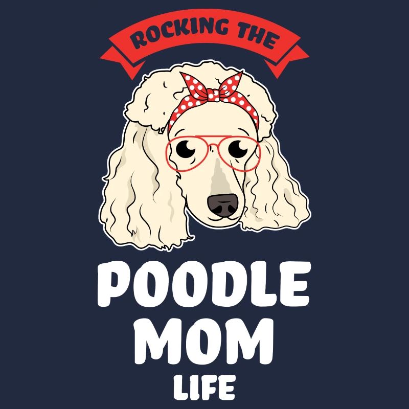 Pudel Pudel Mama Pudel Geschenk