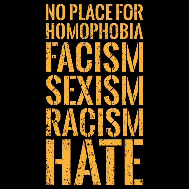 No place for homophobia Geschenk Menschenrechte