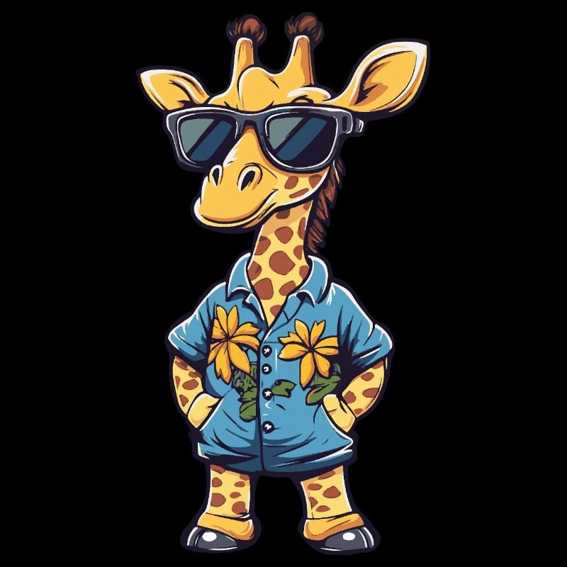 Girafe Été Drôle