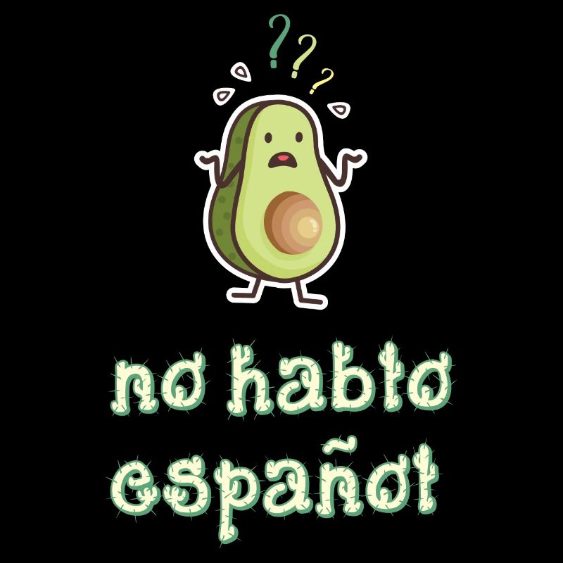 Pas d’hablo Espanol Avocat Idée Espagnole 005-104