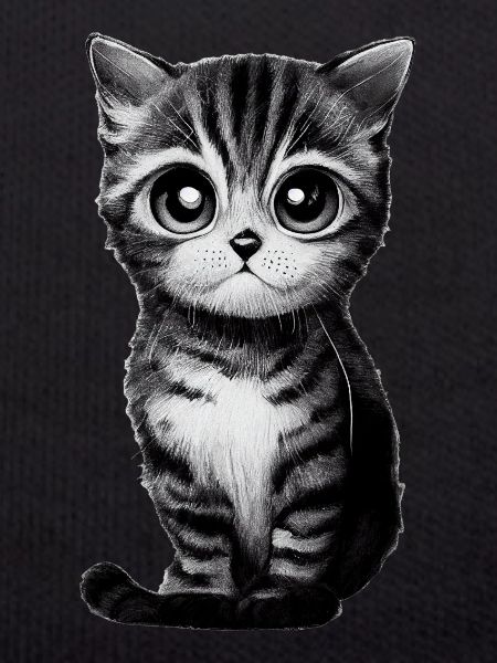 Drawn cat