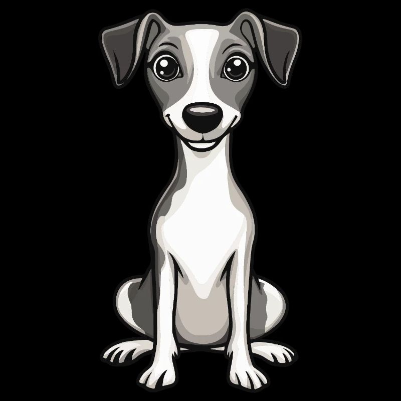 Whippet Hund Niedlich