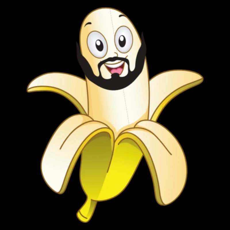 Bart Banane Cheveux Drôle Chauve