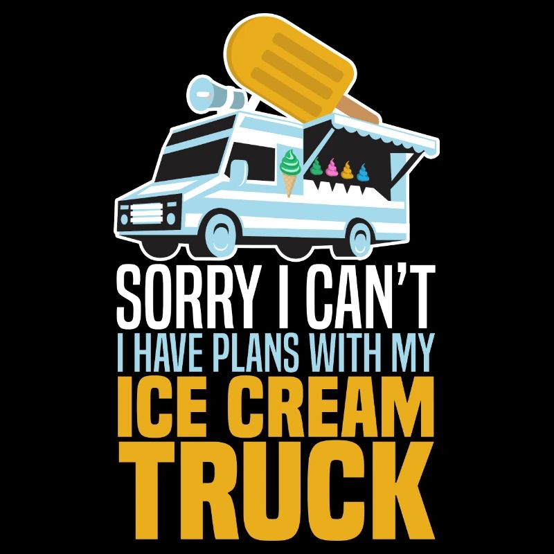 Eisverkäufer Eis Truck Eiswagen