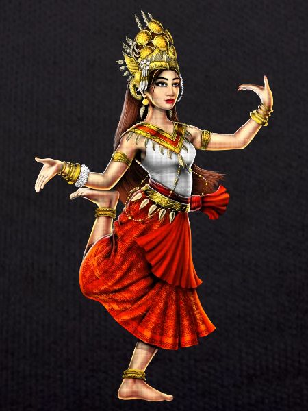 Khmer Cambodian Apsara Dancer