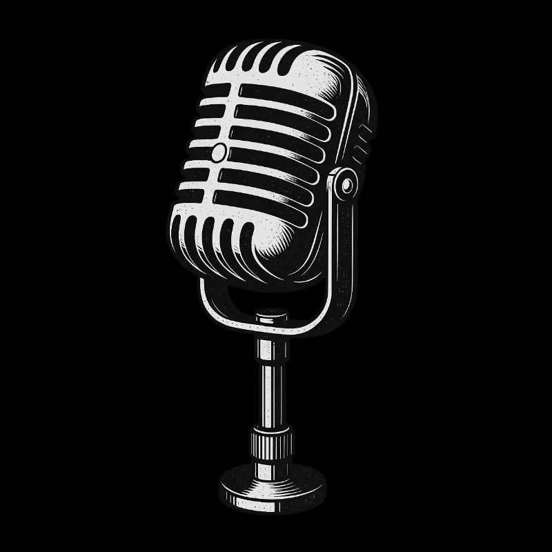 Old microphone
