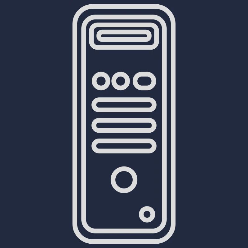 Logo Gehäuse Computer Tower