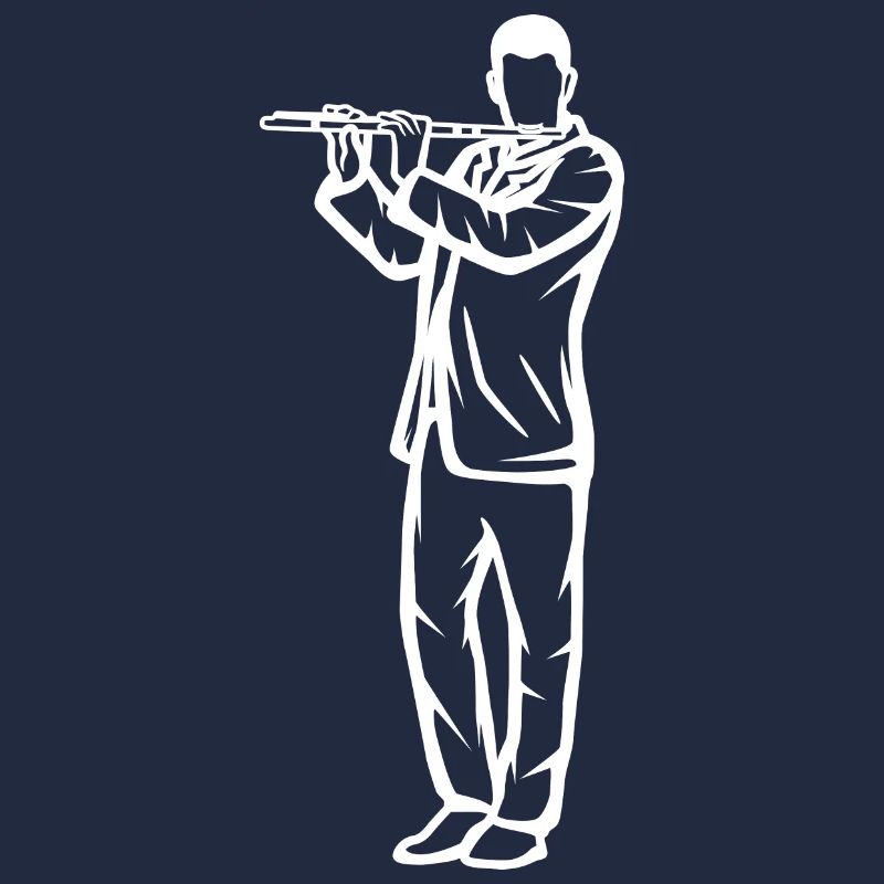 Flutist Drawing