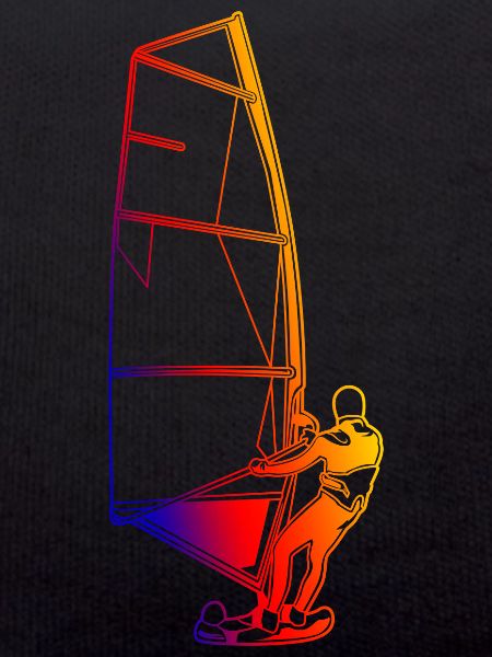 Retro Windsurfer
