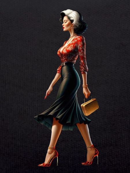 Retro Chic Elegance
