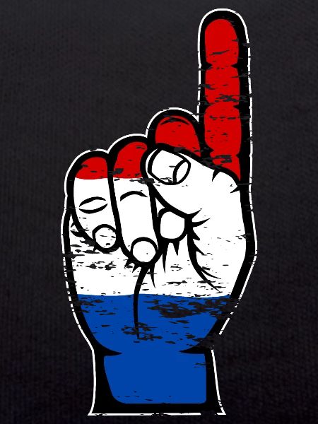 Drapeau hollandais numéro 1 utilisé