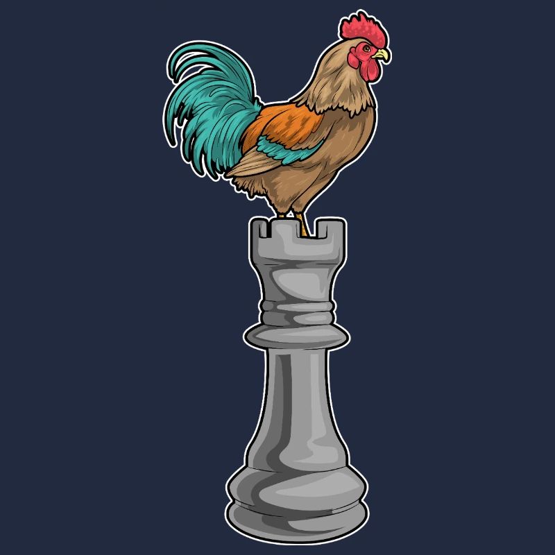 Coq Pièces d’échecs Tour Échecs