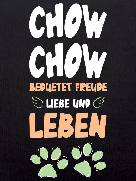 ChowChow Love And Life Pattern