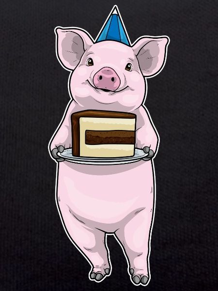 Gâteau d’anniversaire de cochon