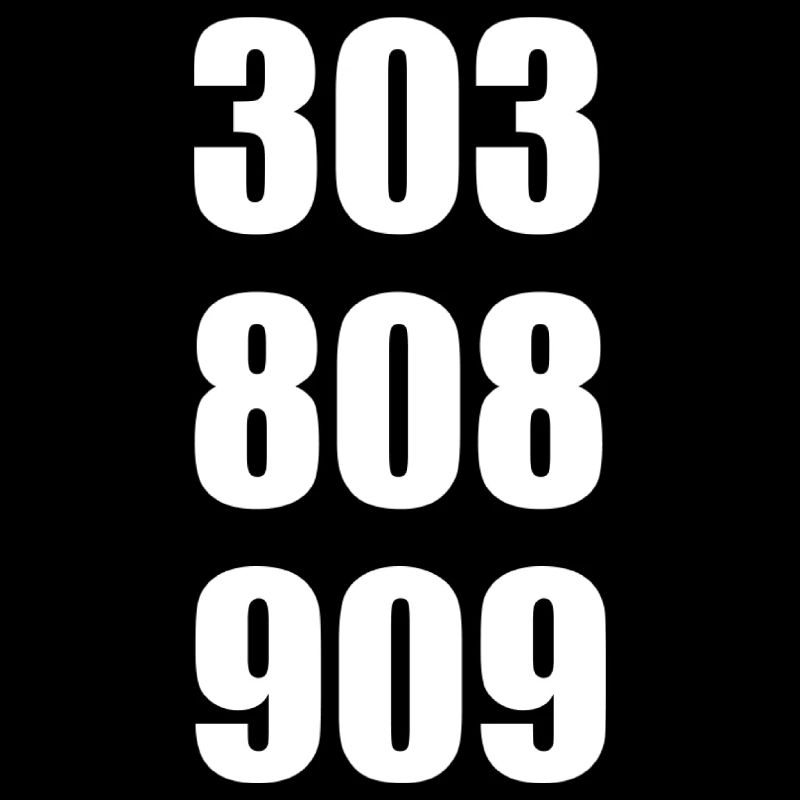 303 808 909 Fans de musique techno